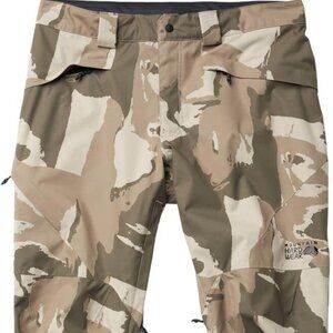 Mountain Hardwear Firefall Ski Snowboard Pants Camo Men's 2XL/2TG, New, No Tags